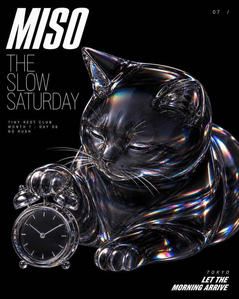 Prismatic Glass Animal Weekend Editorial